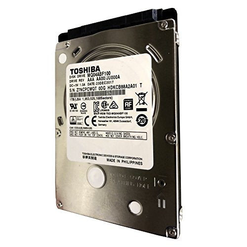 Toshiba MQ04 Series 1TB 5400RPM 2.5" Internal Hard Drive - SATA 6.0Gb/s 128MB Cache - (MQ04ABF100) New