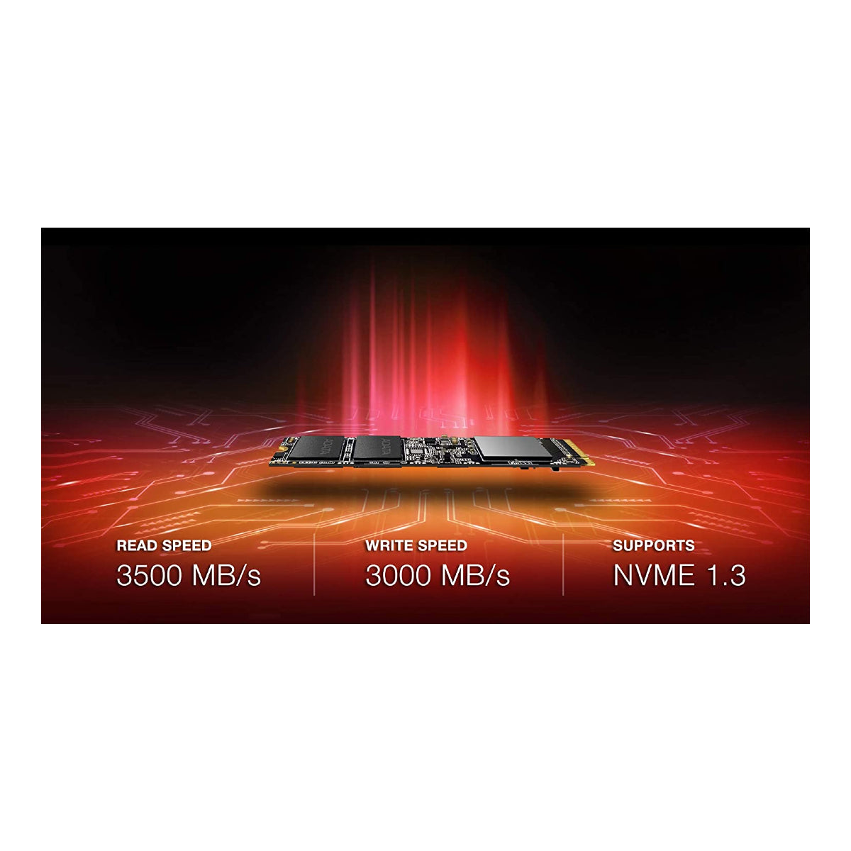 Adata XPG SX8100 4TB NVMe Internal SSD - M.2 PCIe Gen3x4 - (ASX8100NP-4TT-C) New