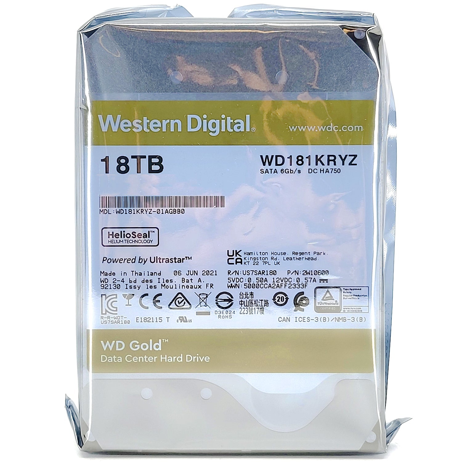 2個まとめ買いWestern Digital 18TB 2個セット36TB Western Digital