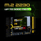 Fantom Drives VenomX 2TB M.2 2230 NVMe SSD, PCIe Gen4 x 4, Read speeds up to 5100MB/s, Internal Solid State Drive for PC and Gaming Consoles