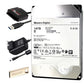 WD UltraStar 18TB Hard Drive Upgrade Kit - 0F38459 - With Fantom Drives Cloning Software in Flash Drive and USB to eSATA Cable Converter