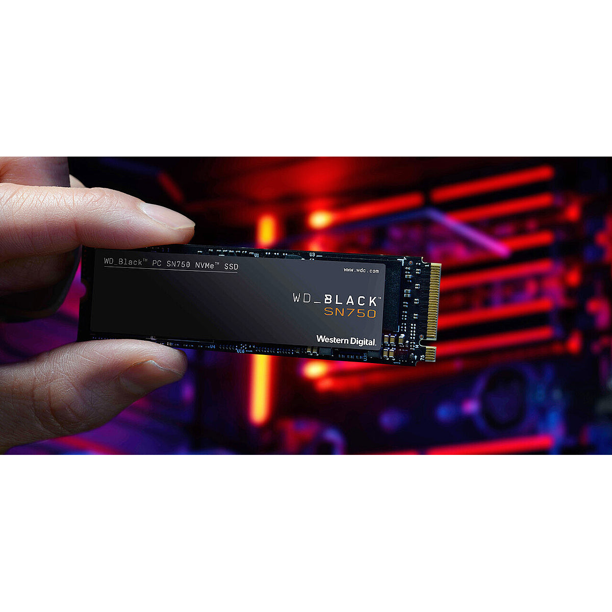 Western Digital BLACK SN750 1TB  NVMe Internal SSD - M.2 PCIe Gen3x4  - (WDS100T3X0C) NEW - Retail